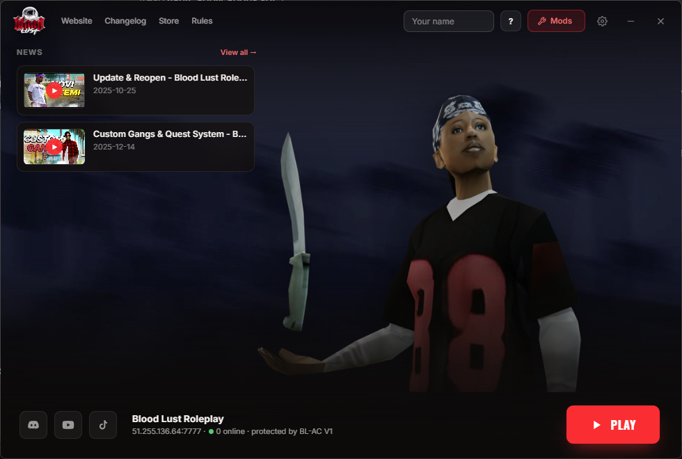 Blood Lust Launcher